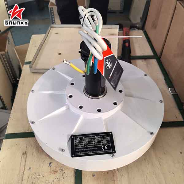 Low RPM Coreless Generator/Outer Rotor for Wind Turbine & Micro Power Systems