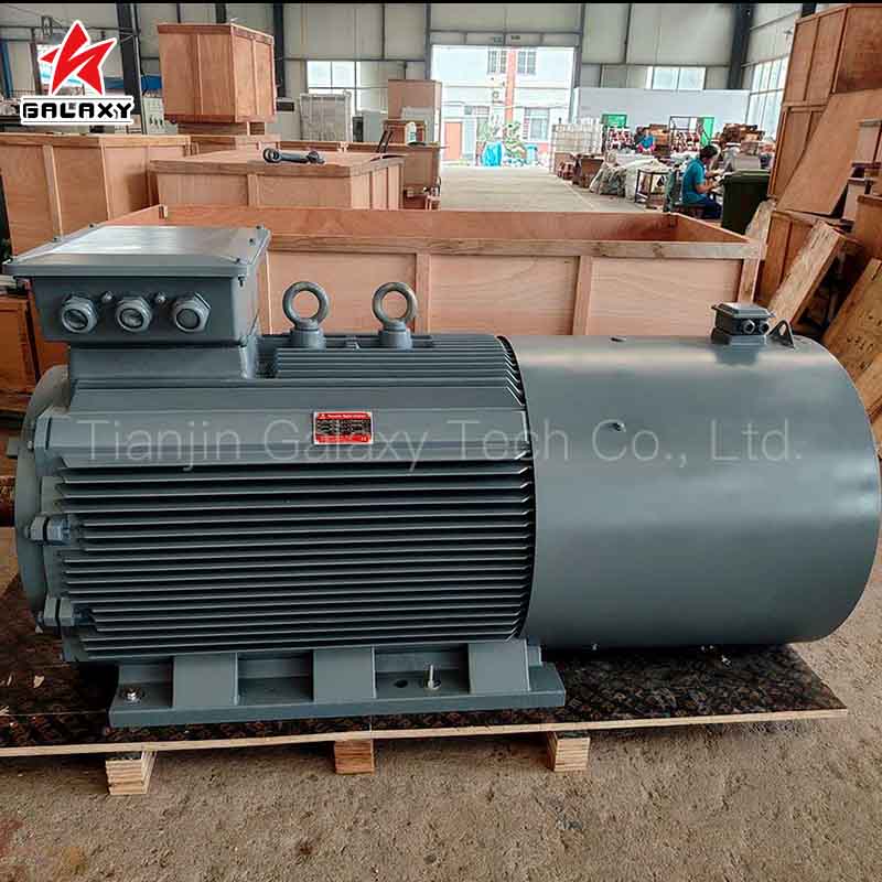 132kW 1000RPM Variable Frequency Permanent Magnet Synchronous AC Electric Motor